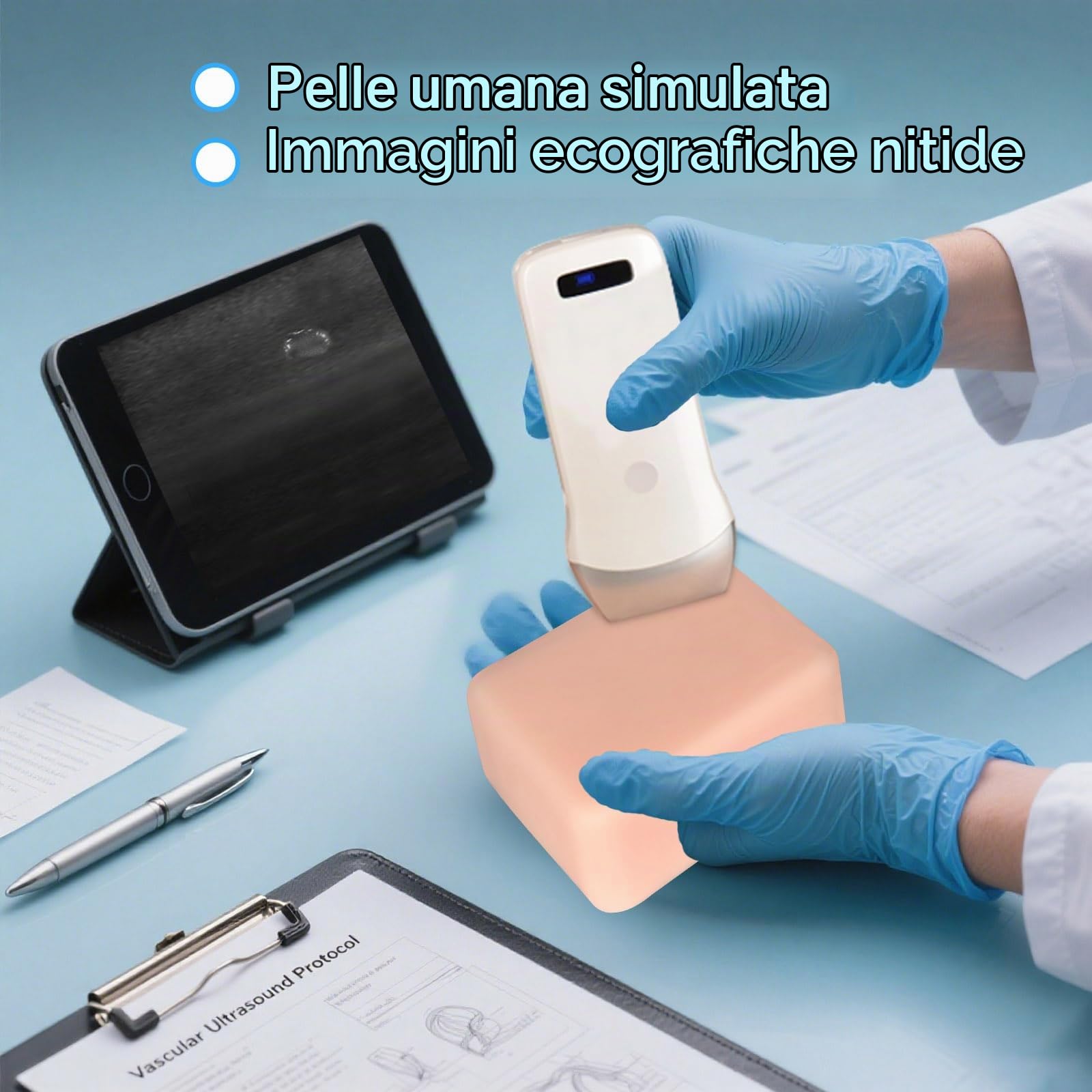 Modello Di Puntura Ad Ultrasuoni Biopsia Linfonodale Superficiale Kit Di Pratica Di Puntura, Piccola Biopsia Di Localizzazione Della Lesione