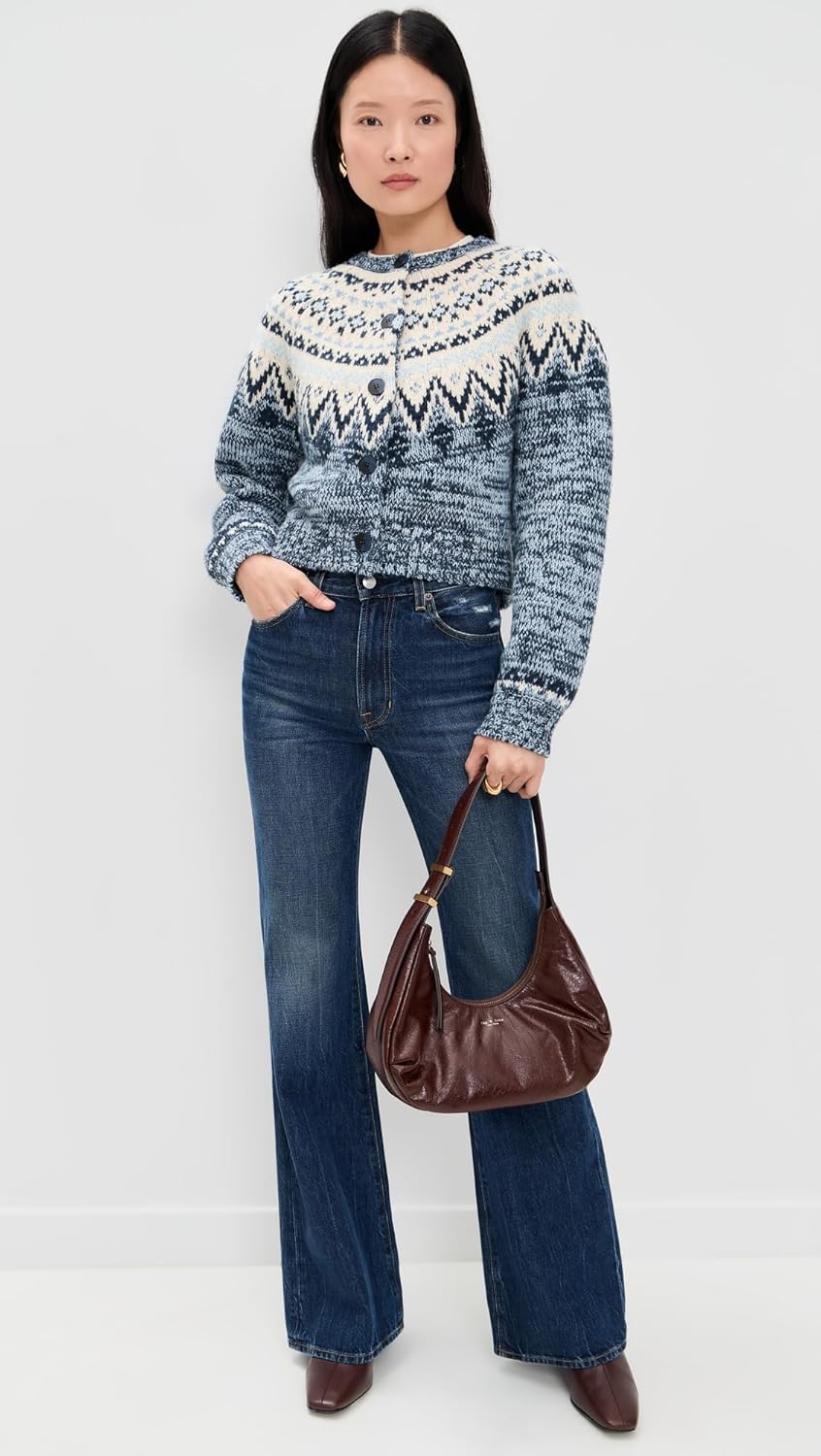 Z SUPPLY Women's North Sea Fair Isle Cardigan - Image 3