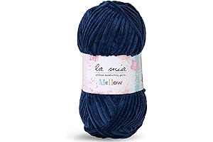 La Mia Mellow Chenille Yarn: Comfort and Craftsmanship for Your Creations