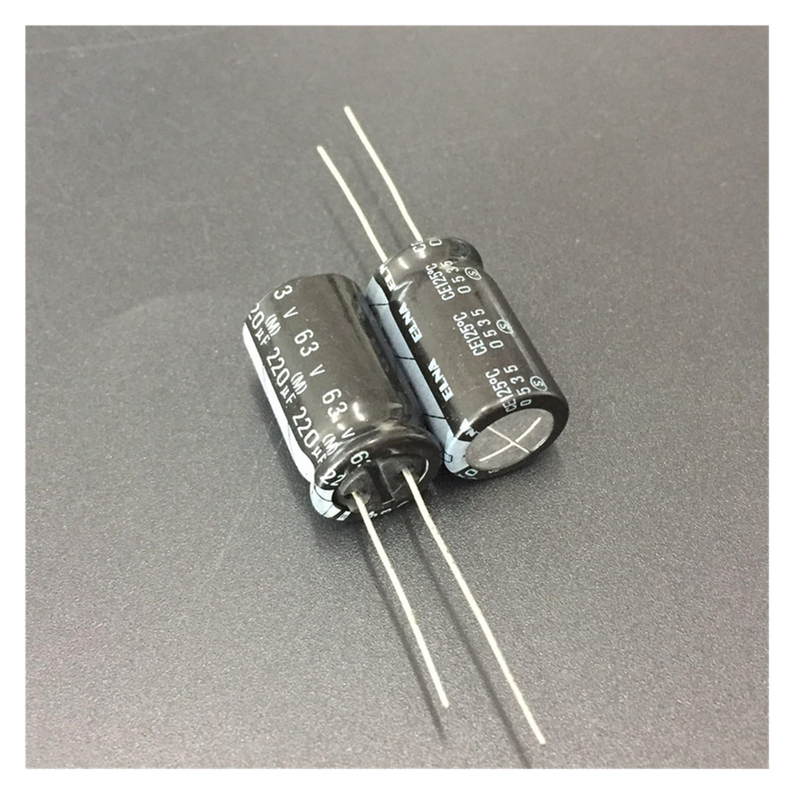 Condensateur 63V 220uF en aluminium haute fiabilité pour vos circuits