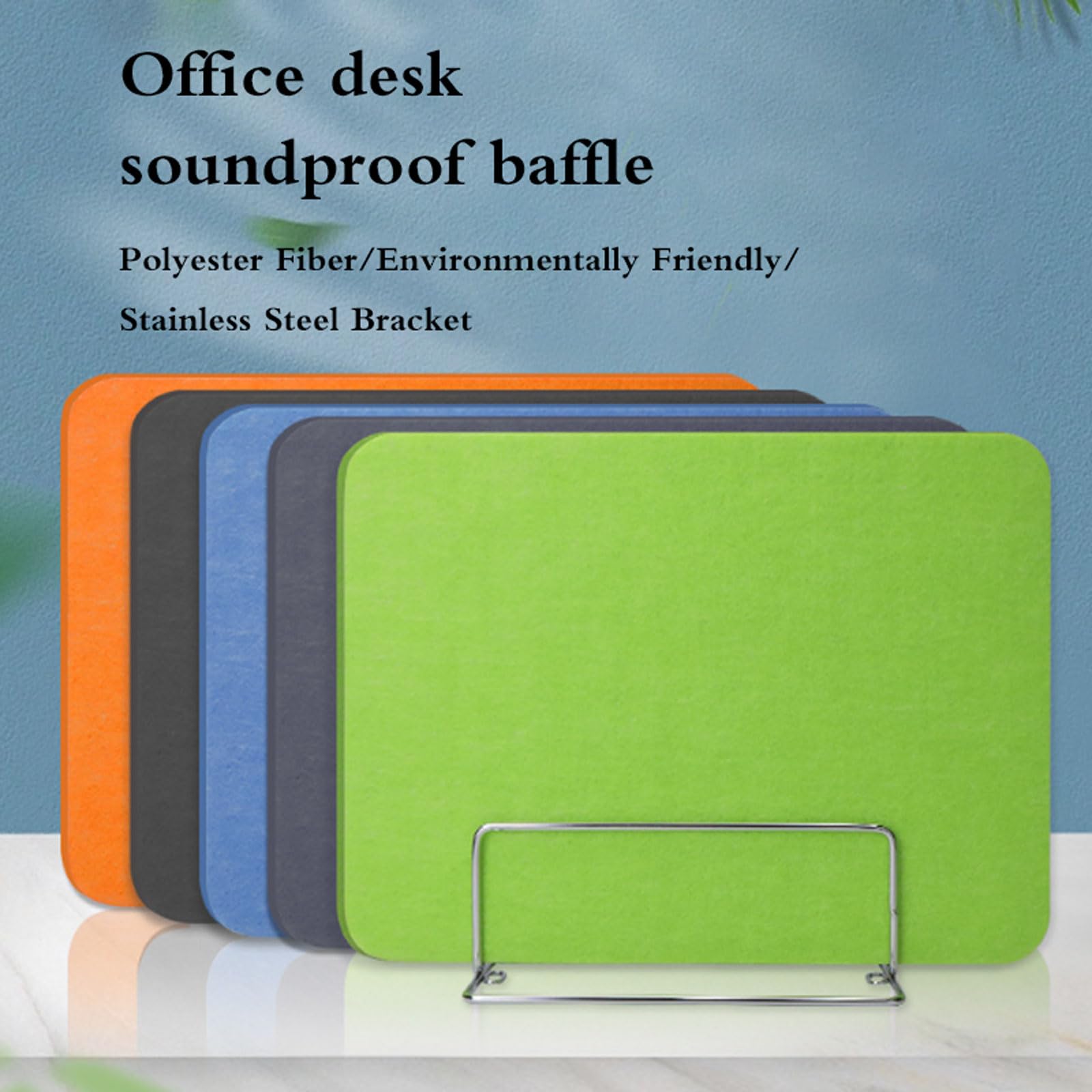 Acoustic Desk Divider Panel Office Partition Noise Reduction Screen Desk Separator for Office Libraries & Classrooms Minimize Distractions & Enhance Focus.