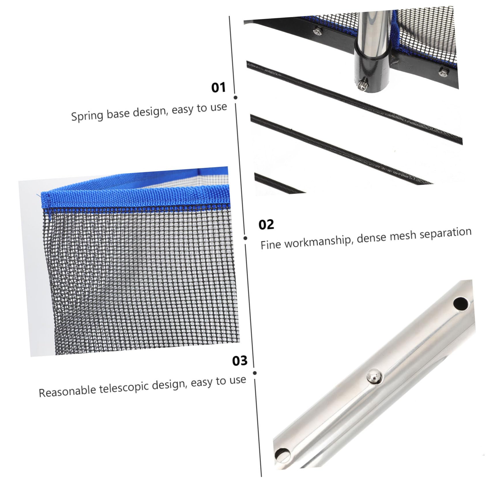 Abaodam Recogedor de Bolas de Pong Portátil con Retráctil Bolas de Tenis de Práctico y Duradero Entrenamiento y Ejercicio