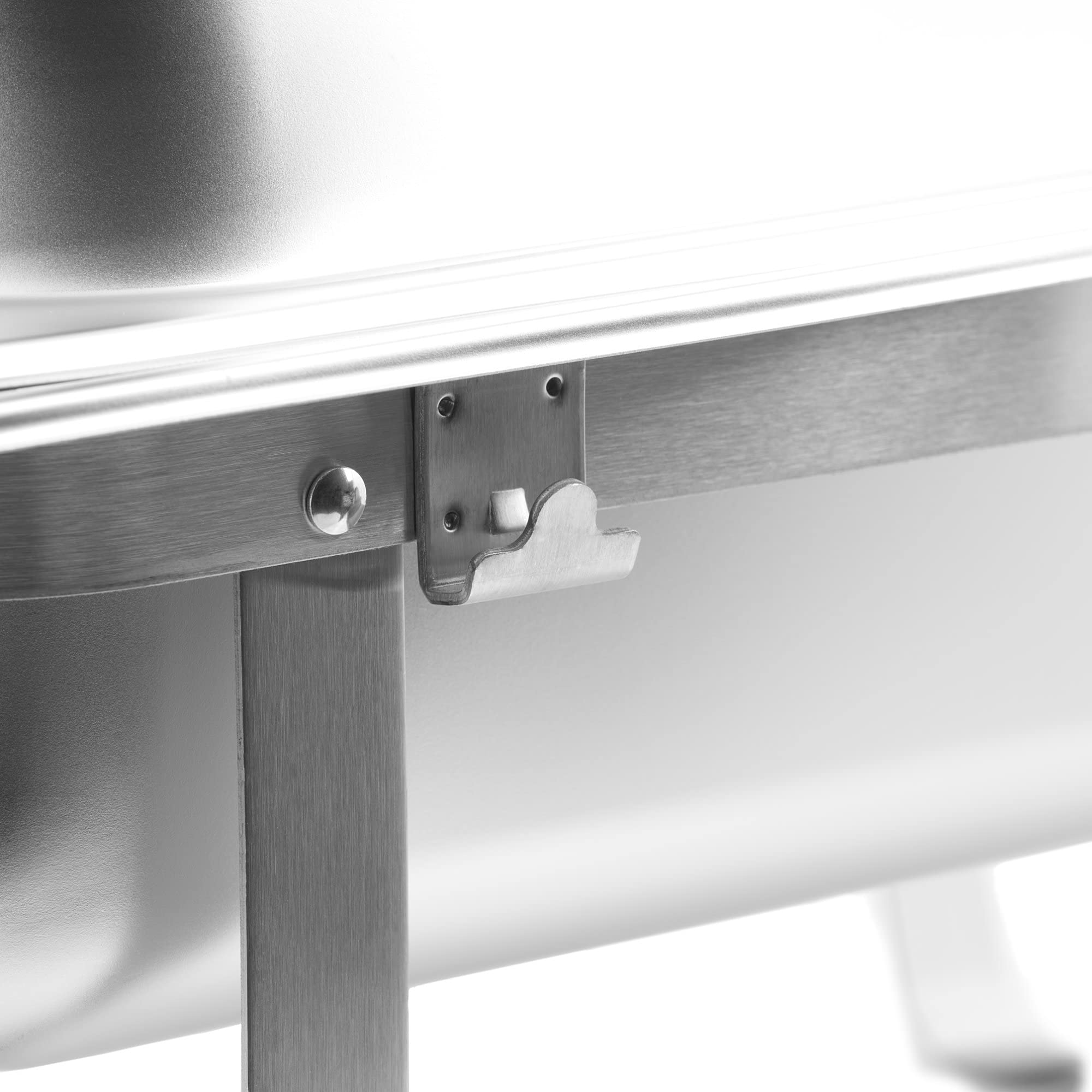 Mahlzeit Calentador de Alimentos de Acero Inoxidable "Cannes" | 3x Bandeja GN 1/3 GN| Chafing Dish | Bandejas Extraíbles | Calientaplatos de Bufé | para Restaurante, Fiestas, Bodas, Catering