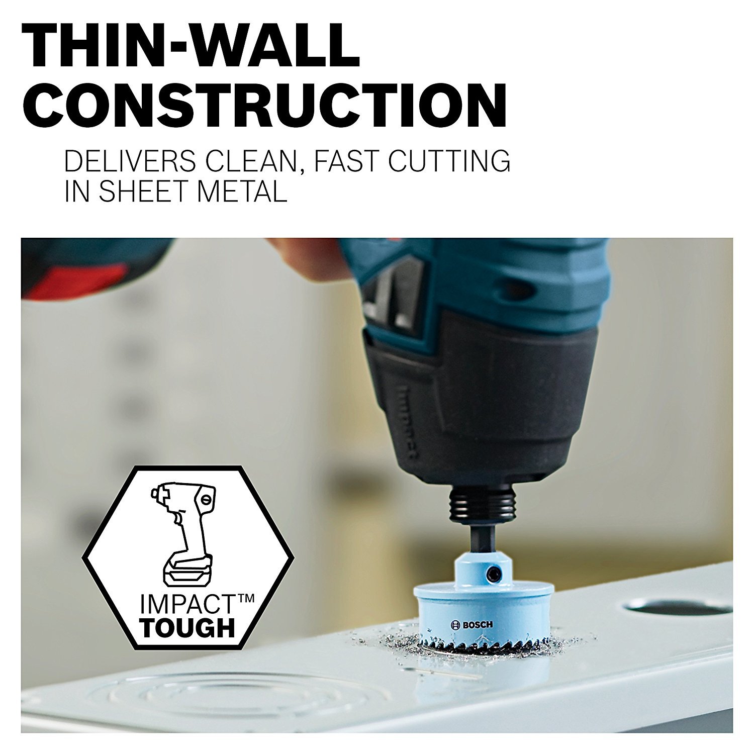 Bosch Edge Impact Tough Hole Saw - 2X Life -3