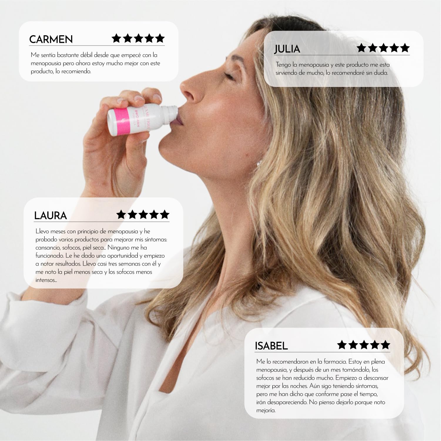 Luxmetique Formuła Bwoman Pielęgnacja Kobiet Perimenopauza i Menopauza 15 Fiolki