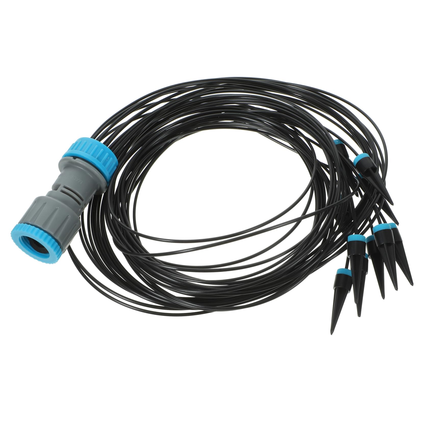 ibasenice 5 Piezas Dispositivo De Riego Automático Automatizado Irrigación Diluvio Planta Boquilla Exterior Simple Invernadero Goteo Rociador De Jardín El Plastico