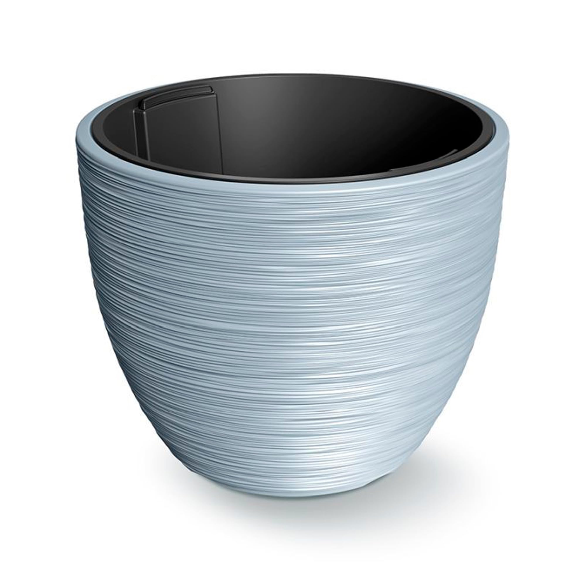Prosperplast FURU Collection 39 x 39 x 32 cm Grey Planter with Tank 30 Litres