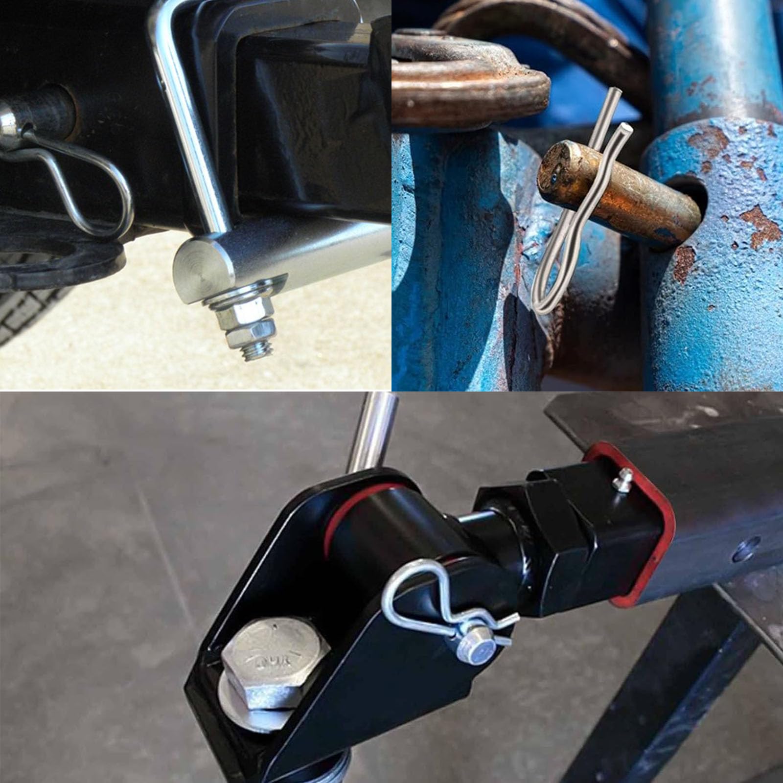 Set 100 Coppiglie A R - 6 Misure Diverse Per Auto, Camion E Attrezzature Agricole - Foto 7