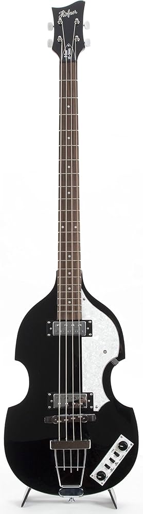Hofner HI-BB-BK-O Ignition Violin Bass with Case, Black : Amazon