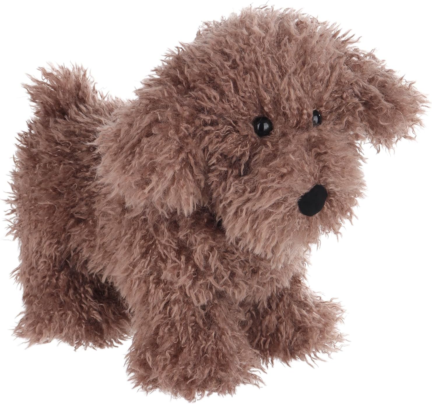 Apricot Lamb Toys Plush Dark Grey Poodle Dog Puppy Stuffed Animal Soft Cuddly Perfect for Child