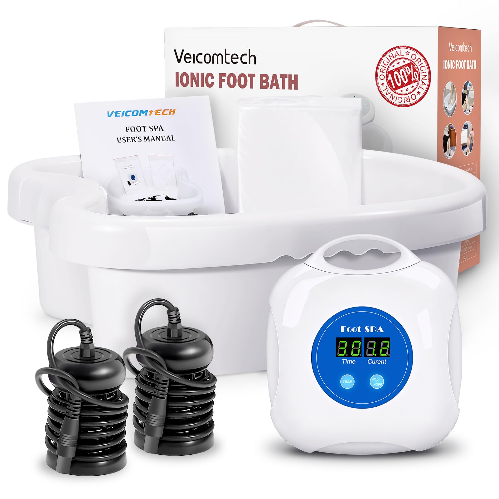 Amazon.com: Upgrade Ionic Foot Bath Detox Machine - Ionic Detox