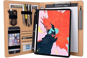 3-Ring iPad Binder Portfolio with 3/4 inch Ring