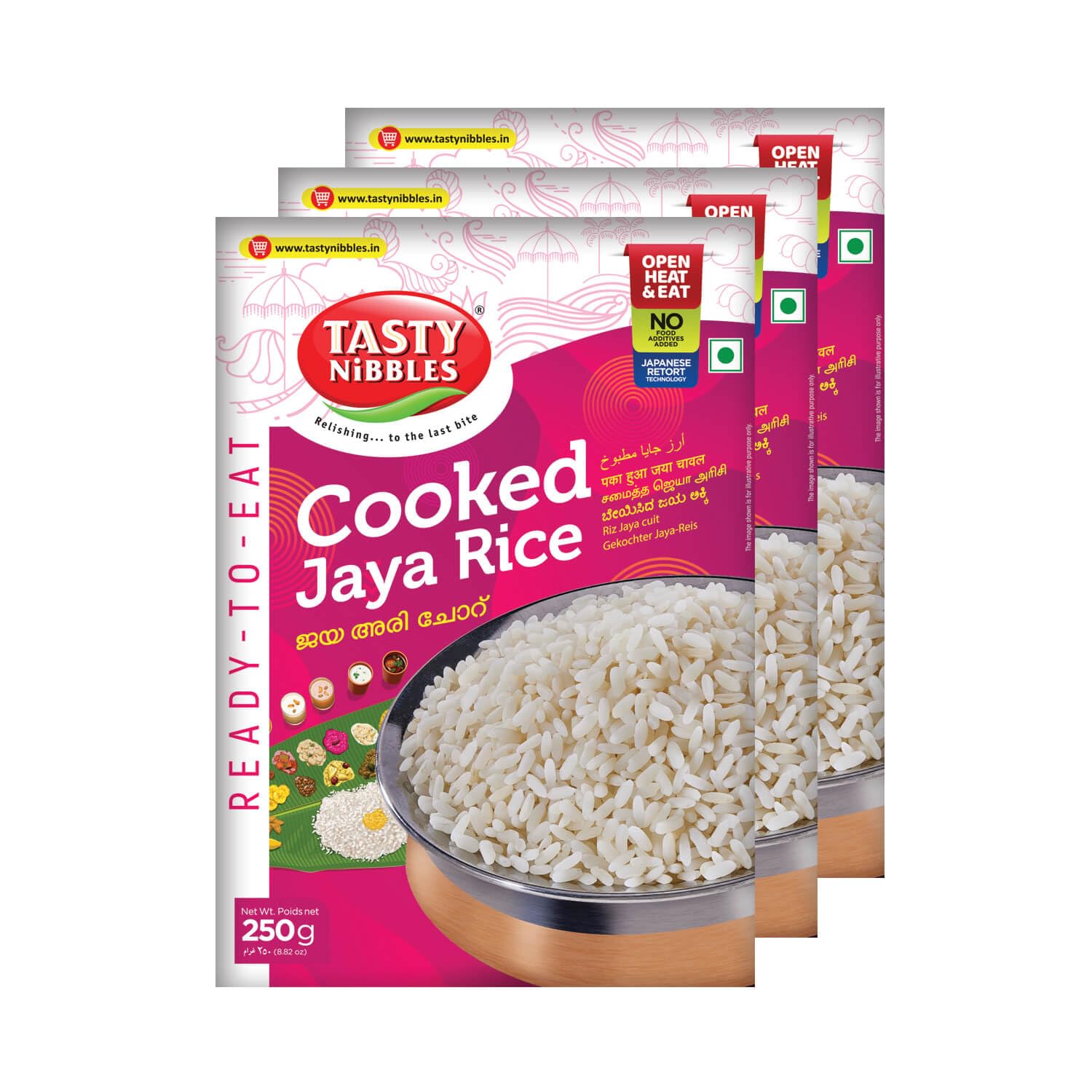 See full amazon price history chart for TASTY NIBBLES Ready to Eat Kerala Special Cooked Jaya Rice | Open Heat and Eat | Vegetarian | No Added Preservatives | Japanese Retort Technology 250GM (Pack of 3) TASTY NIBBLES Ready to Eat Kerala Special Cooked Jaya Rice | Open Heat and Eat | Vegetarian | No Added Preservatives | Japanese Retort Technology 250GM (Pack of 3) (B0D3FDM3K5) Amazon Price History, Amazon Price Tracker