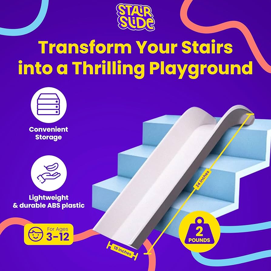 Amazon.com: Stairslide 4-Pack Modular Indoor Slide for Home