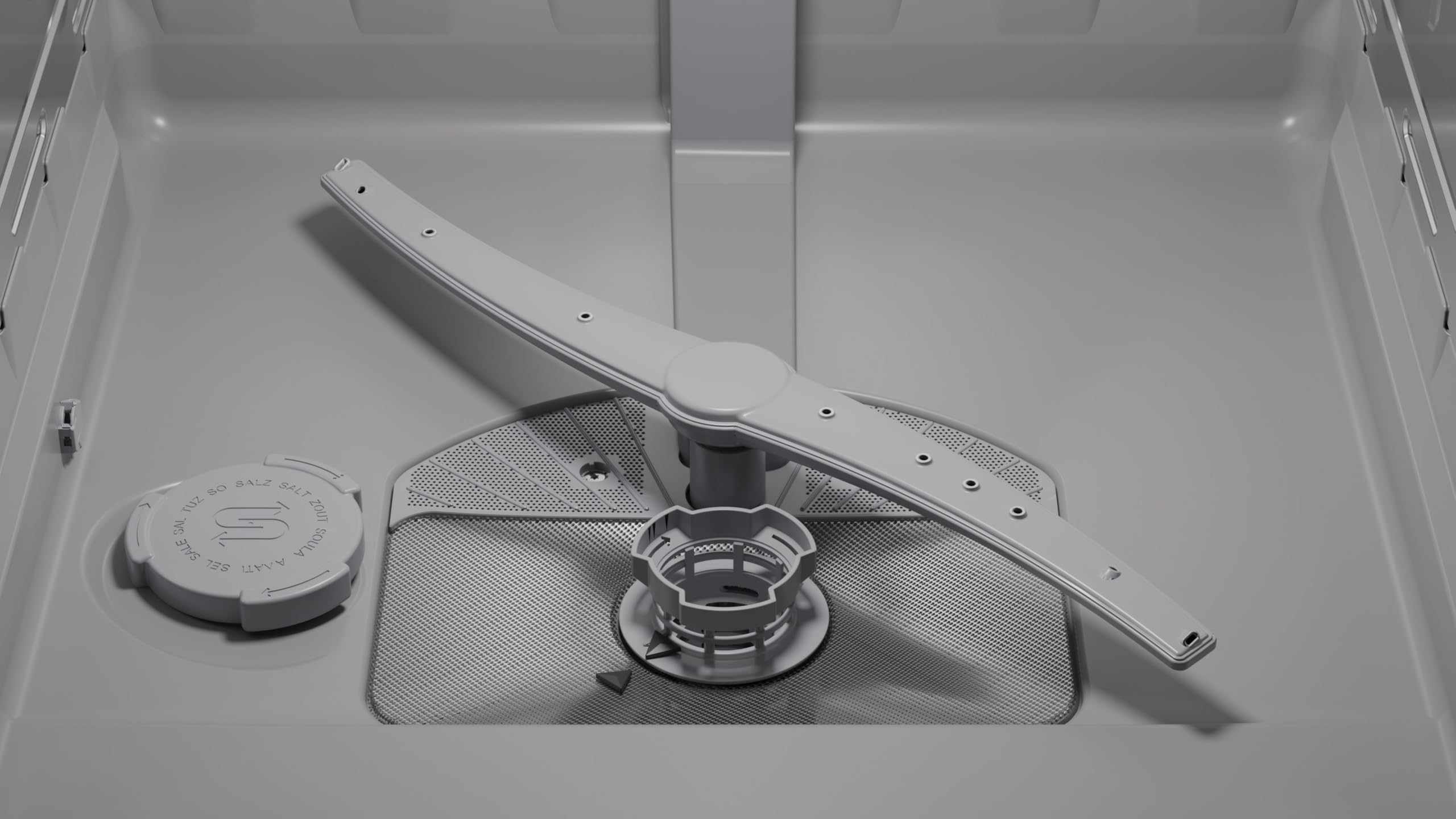Bosch SMV2HVX06E Serie 2, Lavastoviglie Smart da incasso a scomparsa totale, 14 coperti, Cestelli personalizzabili, Indicazione di funzione a pavimento, Motore EcoSilence Drive, 60 cm.