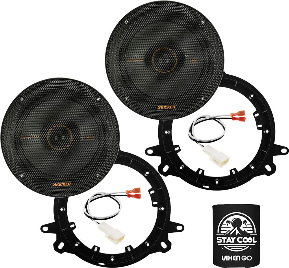 Amazon.com: KICKER Speakers 6.5 inch for Subaru Crosstrek 2018