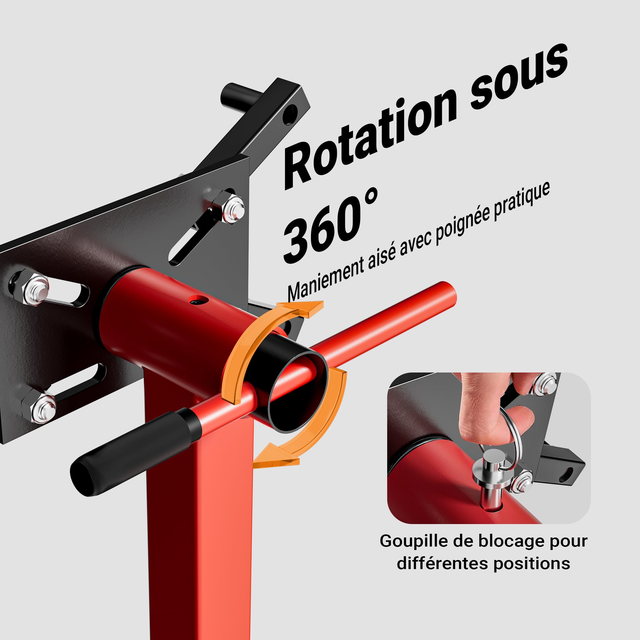 Support moteur Levage moteur Support à griffes 570kg