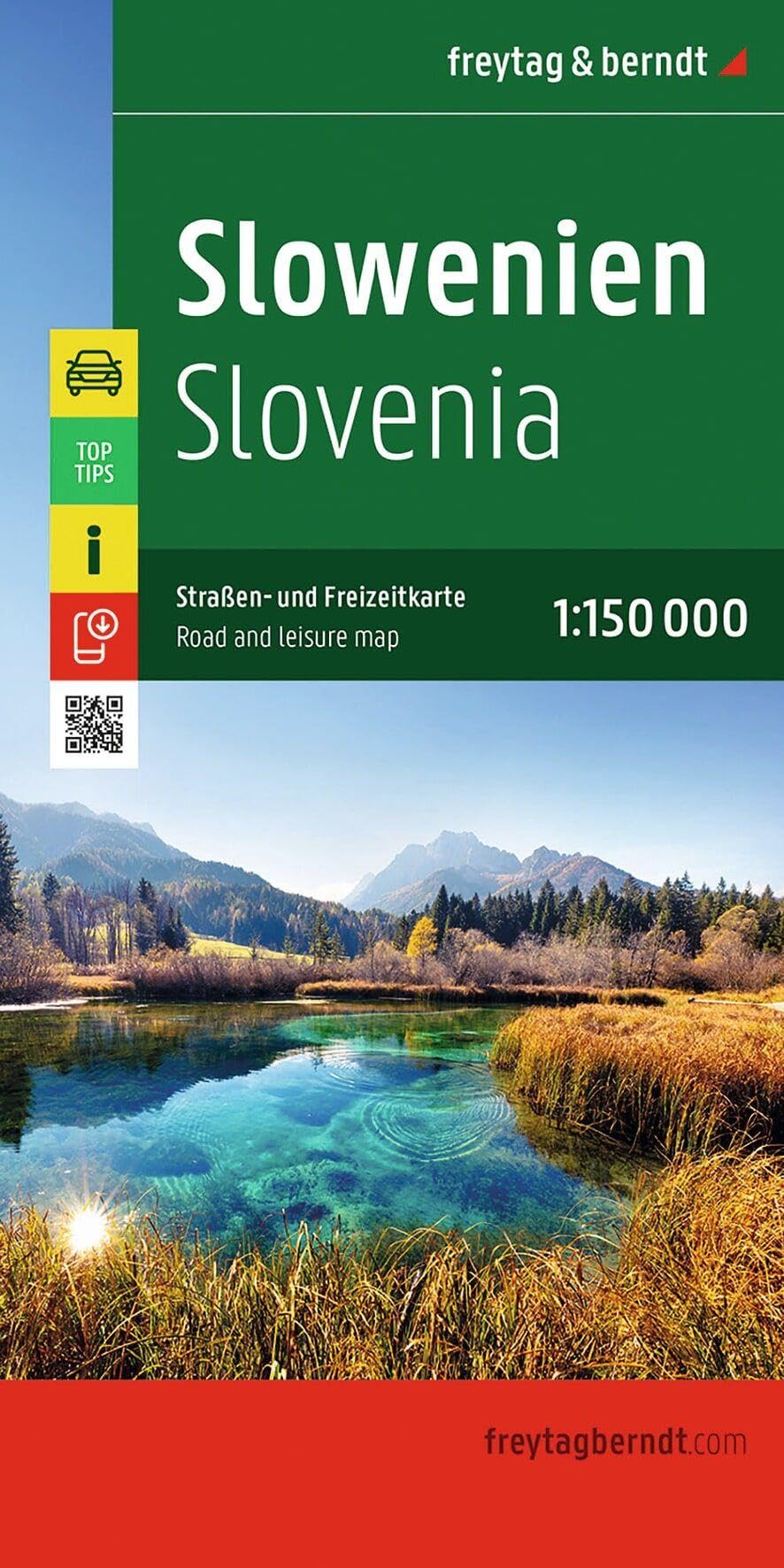 Slovenia Road and Leisure Map 1:200 000
