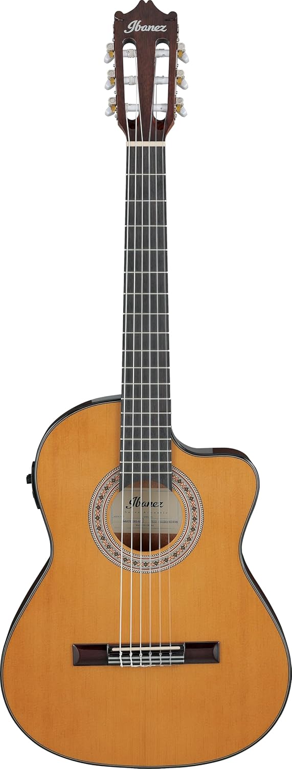 Ibanez GA5TCE3Q 3/4-sized Acoustic-electric Nylon-string Guitar - Natural