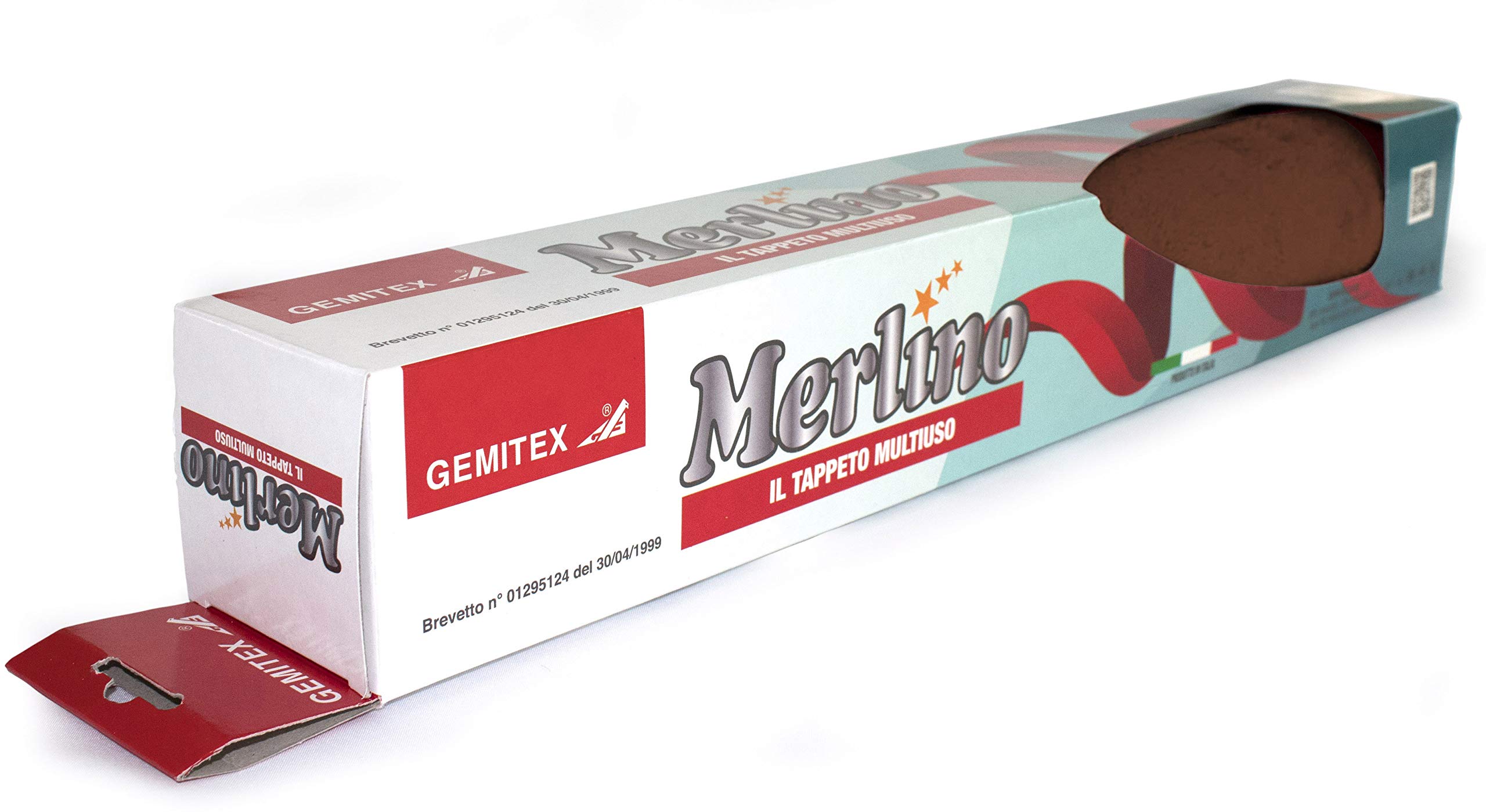 GEMITEX Merlino Tapis 40 x 70 cm Marron Ultra Doux Polyester