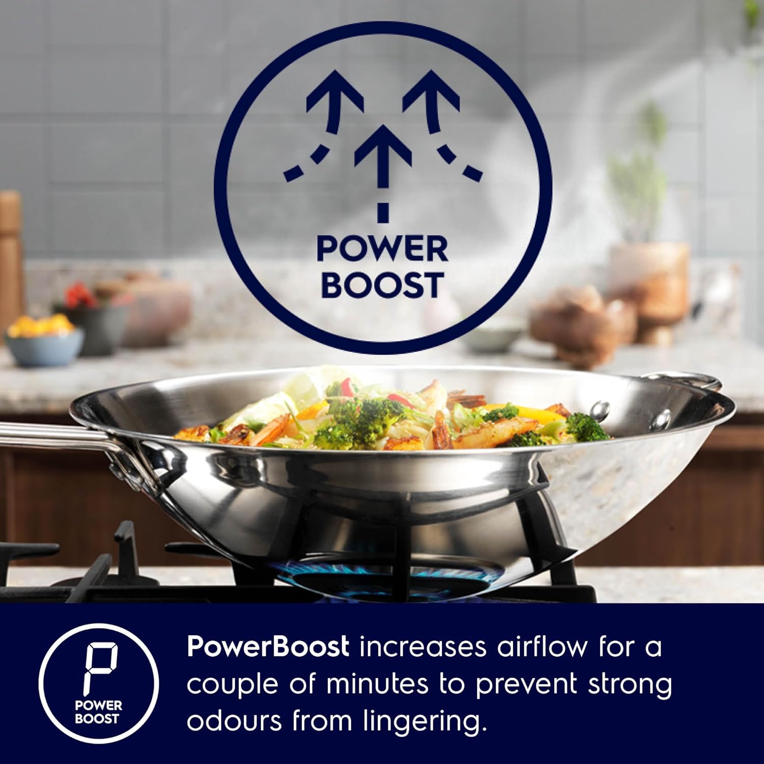 Electrolux Chimney Touch Control Panel