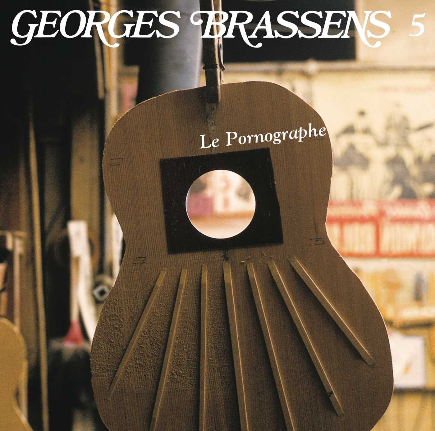Pornographe (Vol5) [Audio CD] Georges Brassens; Jean Bonal and Victor Apicella