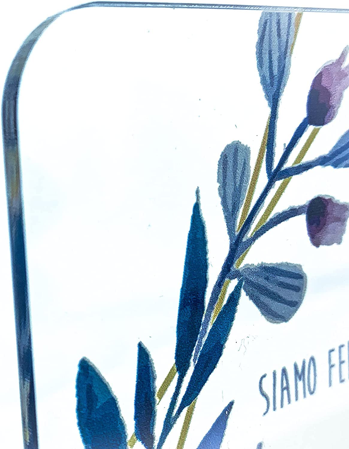 Partecipazioni Matrimonio In Plexiglass Personalizzate - 18x12 Cm - Design Foglie Verdi - Con Stampa Alta Risoluzione - Foto 9