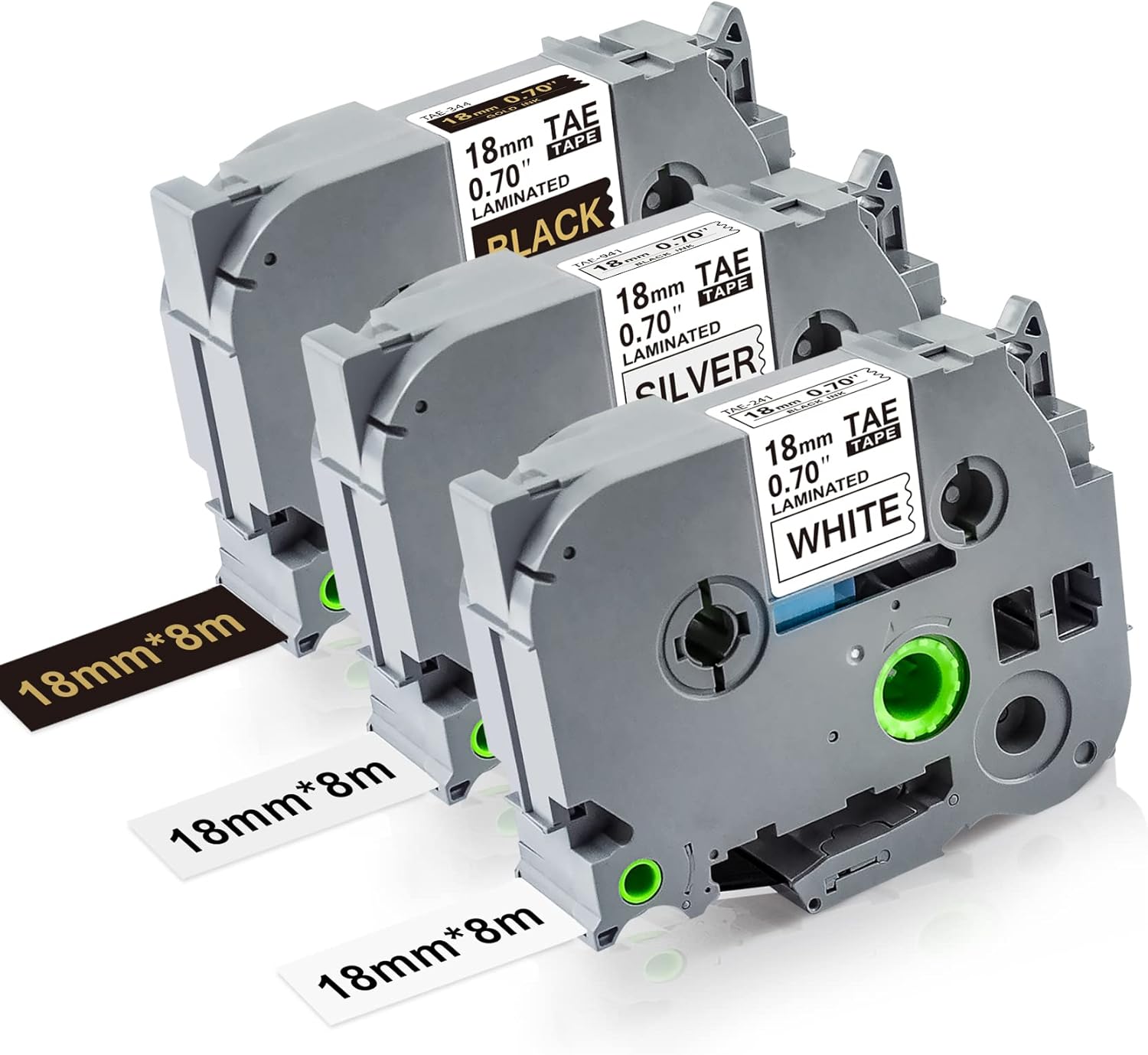 18mm Ptouch Tape Tze241 344 941 Replacement for Brother