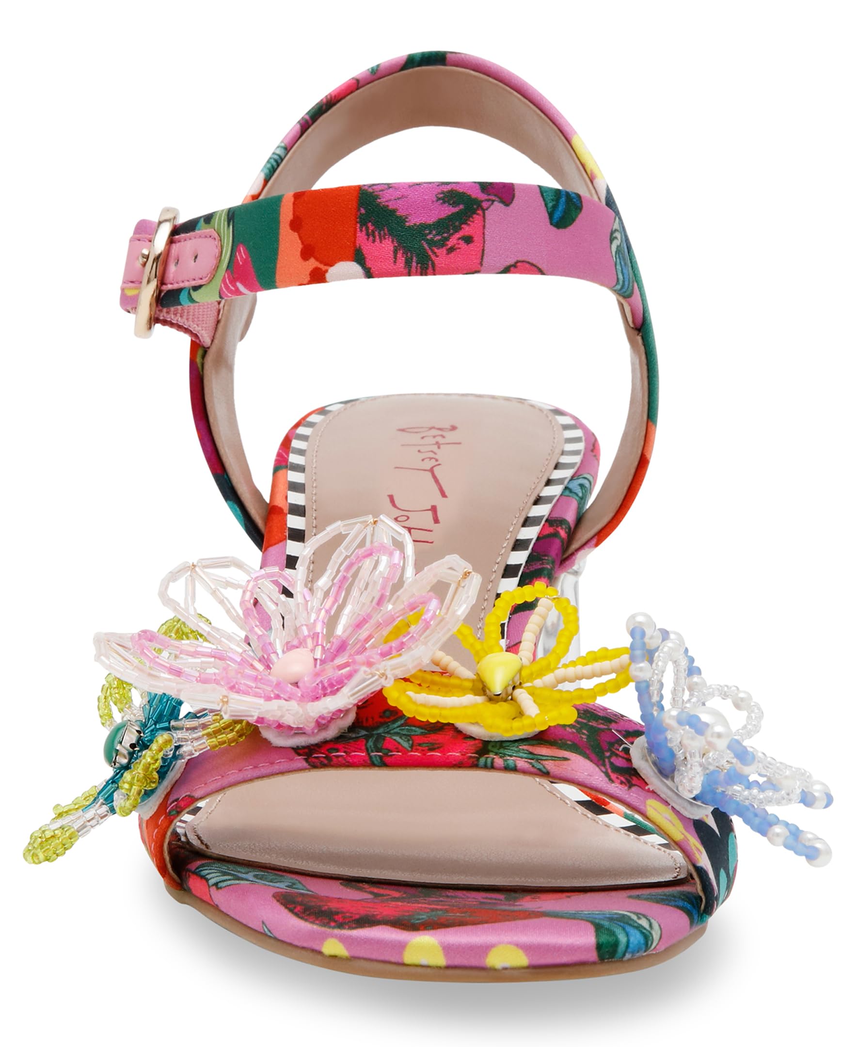 Betsey Johnson womens Cinthia: 6.5 Berry Multi