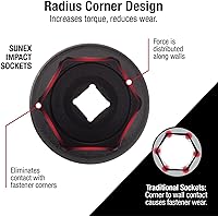 Vista 3 de Sunex Tools - 3/8 DRIVE 29 PIEZAS METRIC MAESTRO IMPACTO SOCKET SE