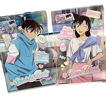 名探偵コナン 公式アプリ 推しキャラ カードスタンド 工藤新一 毛利蘭 名探偵コナン 公式アプリ 推しキャラ カードスタンド 工藤新一