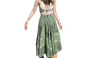 90s Alt Aesthetic Grunge Fairycore Peasant Dress