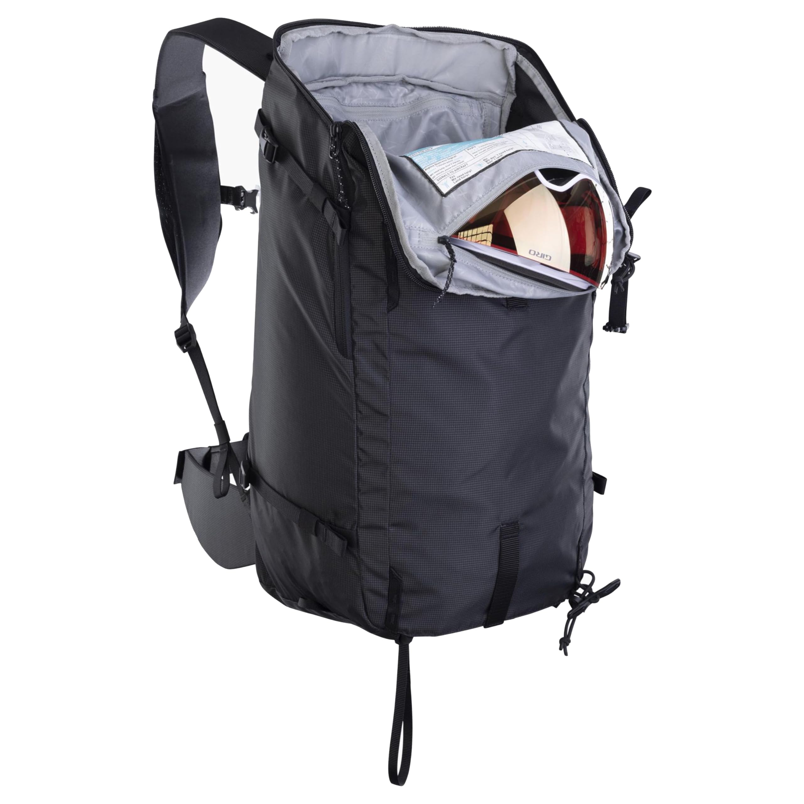 EVOC SUMMIT 30 Wanderrucksack, Rucksack (Sportrucksack mit ergonomischem Tragesystem, hochwertiger Trekkingrucksack mit praktischen Fächern, Wanderrucksack 30 l Volumen)