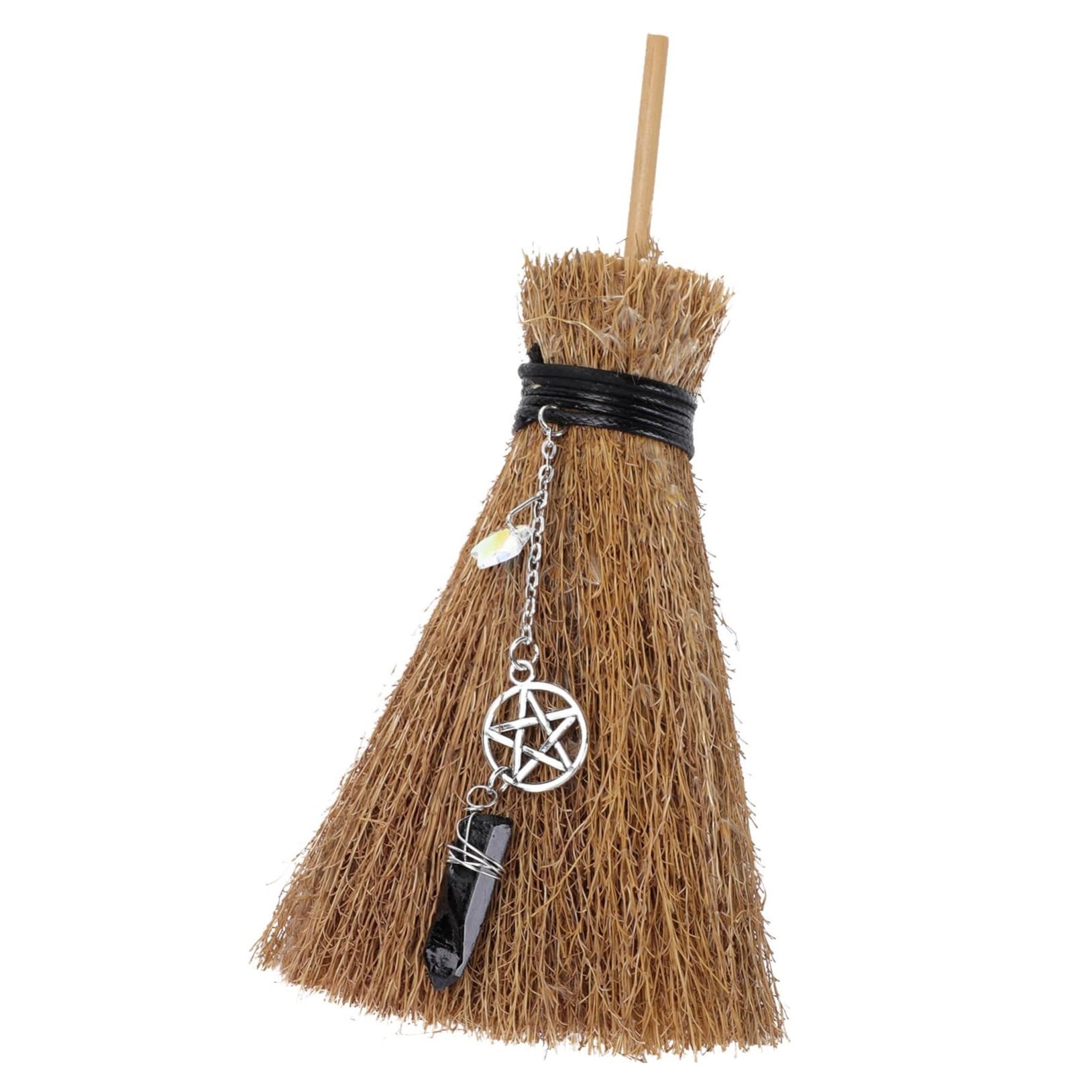 Adorno Colgante De Escoba para Halloween, 4 piezas con diseño clásico