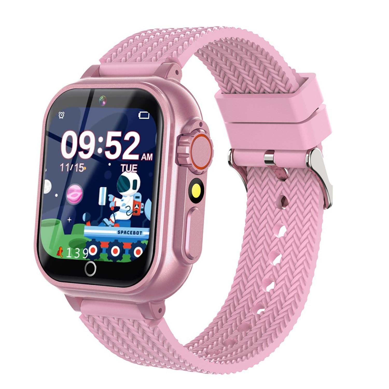 Kids Smart Watch Gift for Girls Age 5-12, HD Touch Screen Girls Watch with 32 Puzzle Games, Camera Music Player Learn Card Pedometer Educational Toys Birthday Gifts for Ages 5 6 7 8 9 10