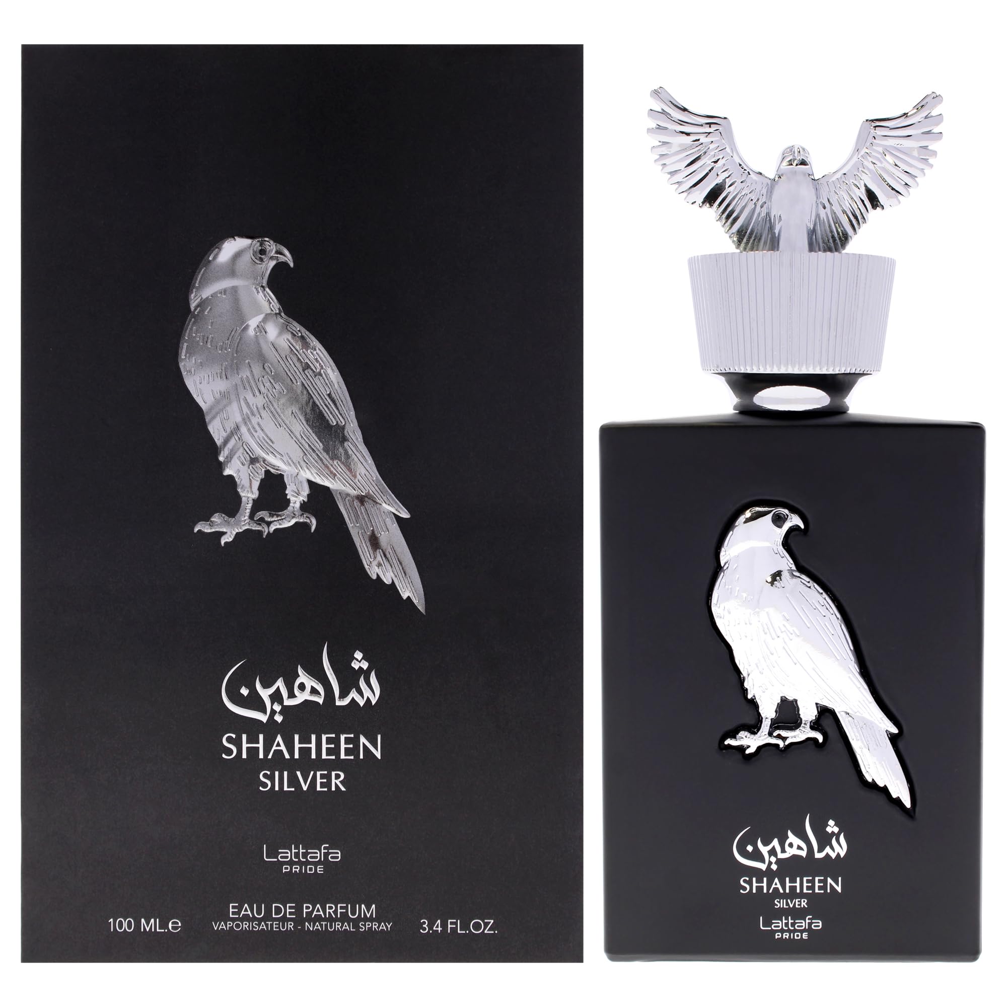 Lattafa SHAHEEN SILVER Parfum 100 ml Unisex Eau de Parfum