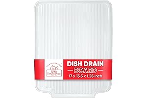 Better Houseware Sink Drain Board - Maximize Countertop Space and Effortlessly Dry Dishes