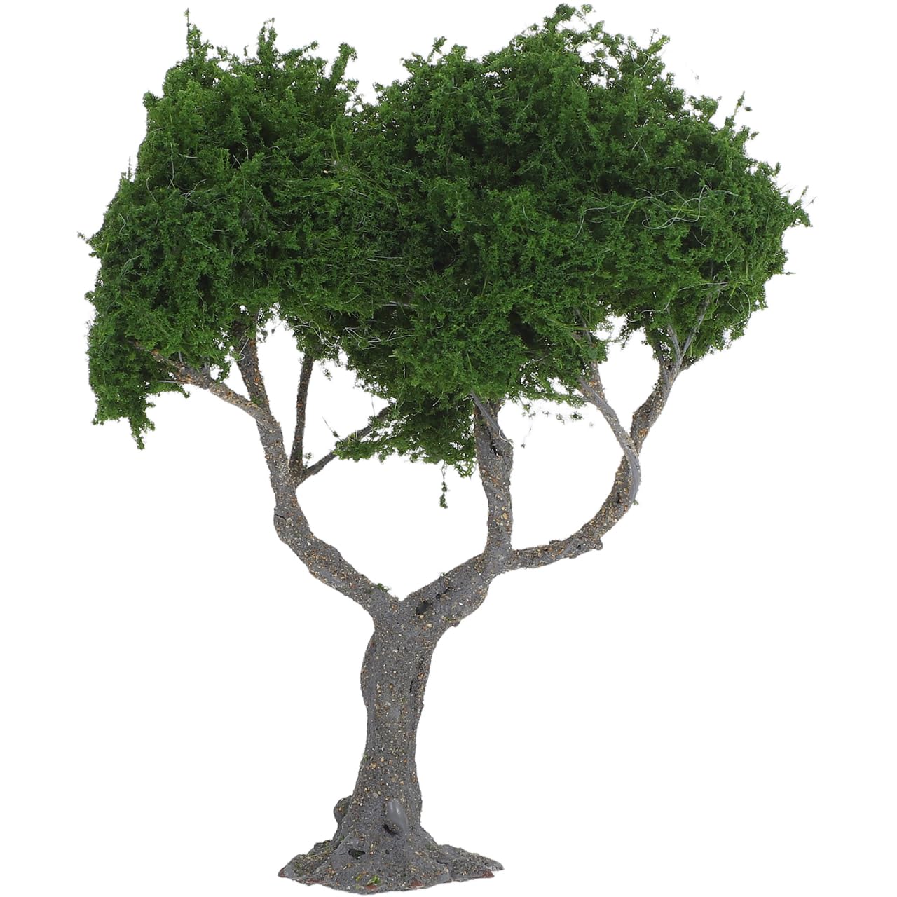 BESPORTBLE Miniature Green Trees for Model Train Scenery and Diy Crafts - Realistic Fake Building Landscapes Micro Landscape Tree Toy Dwarf Liliputan Statue Mini Diorama Collectible Forest