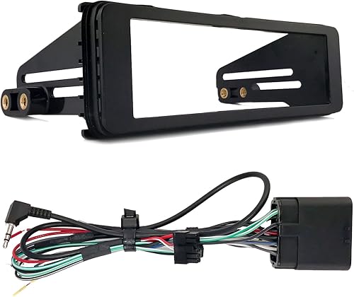 Miniatura 4 de Blaupunkt Hamburg Single DIN Retro Classic Bluetooth USBAUX AMFM Radio Stereo Receiver WStereo Install Kit + Weather Shield Receiver Cover, 12V