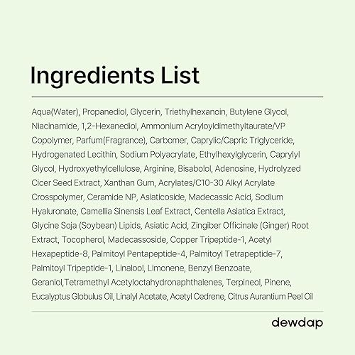 Miniatura 6 de Cicatea Moisture Layering Capsule Cream, niacinamida, Centella Asiatica para hidratación profunda, hidratante facial para pieles sensibles, cuidado