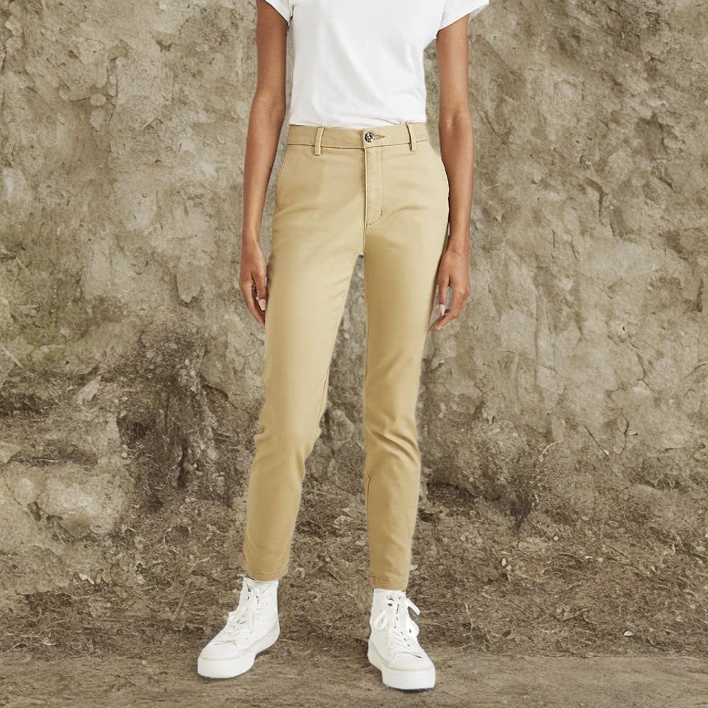 Dockers® Women's Weekend Chino Mid-Rise Skinny, Harvest Gold, 30 - Image 4