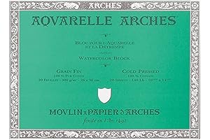 Arches Watercolor Block, Cold Press 10"X14"