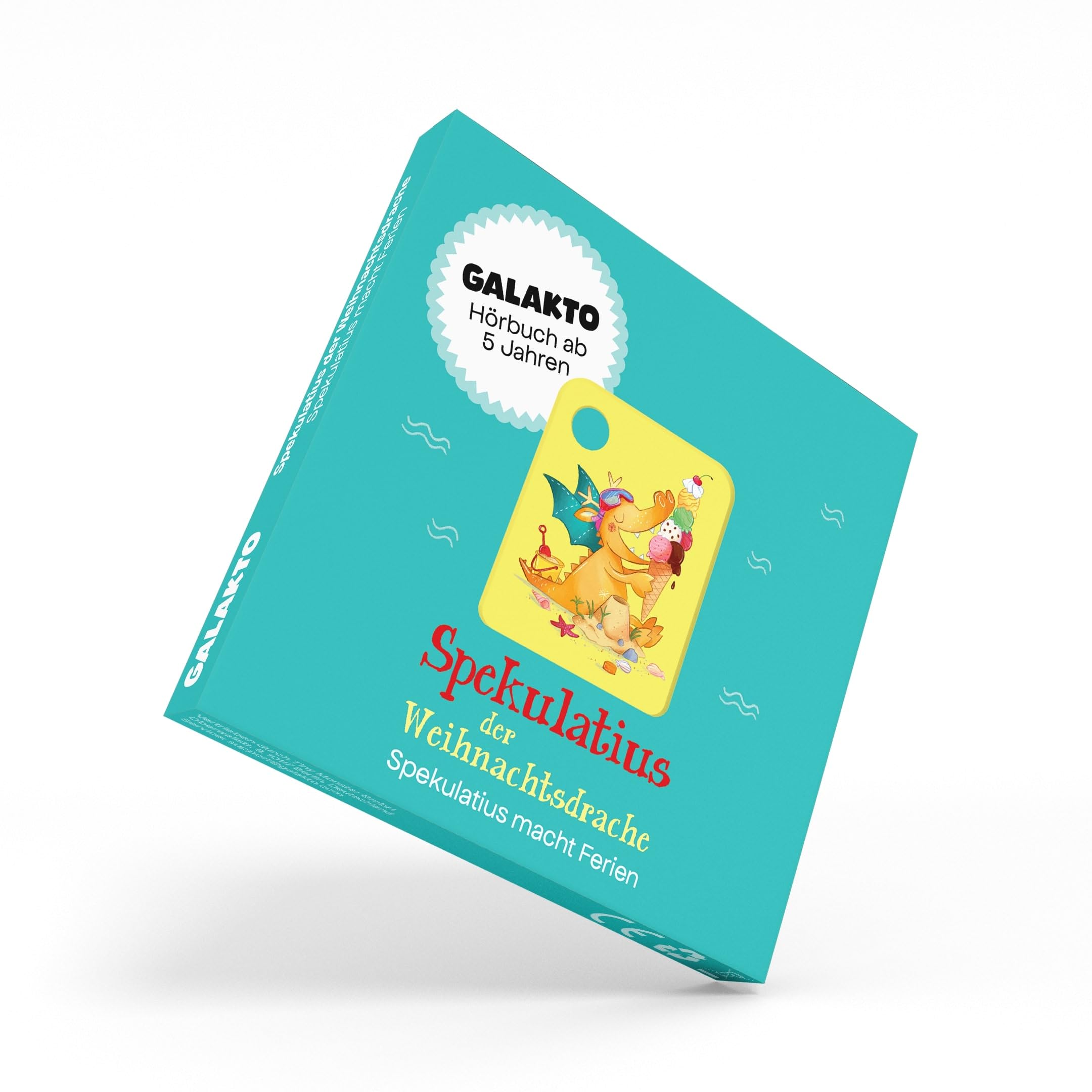 Galakto token audio: Spekulatius Świąteczny smok - Spekulatius sprawia, że ferie, audiobook dla dzieci od 5 lat, czas odtwarzania ok. 175 min