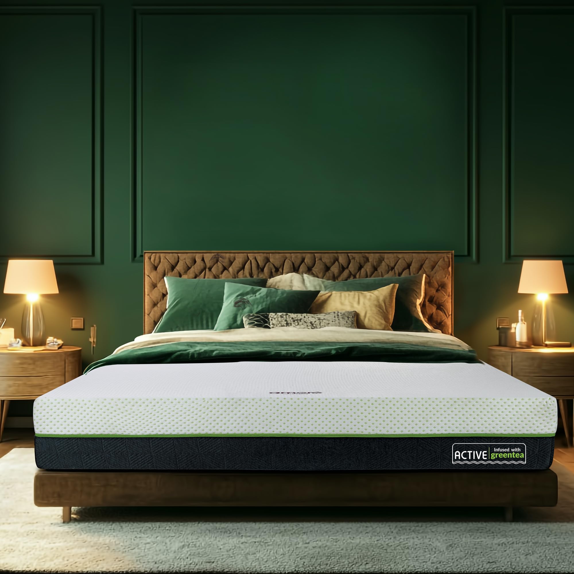See full amazon price history chart for AMORE Active Orthopedic Memory Foam Mattress Infused with Green Tea Mattress75X42X8 AMORE Active Orthopedic Memory Foam Mattress Infused with Green Tea Mattress75X42X8 (B091Q7QGSN) Amazon Price History, Amazon Price Tracker