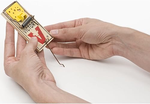 Miniatura 4 de Victor Trampa para ratones Easy Set M033 - Trampa para ratones de madera fácil de montar, precebada