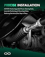 Vista 6 de Conjunto Completo de Bastidor de Dirección Asistida y Piñón Compatible con Hummer H3 2006-2010 22-1040,19320558,1030264