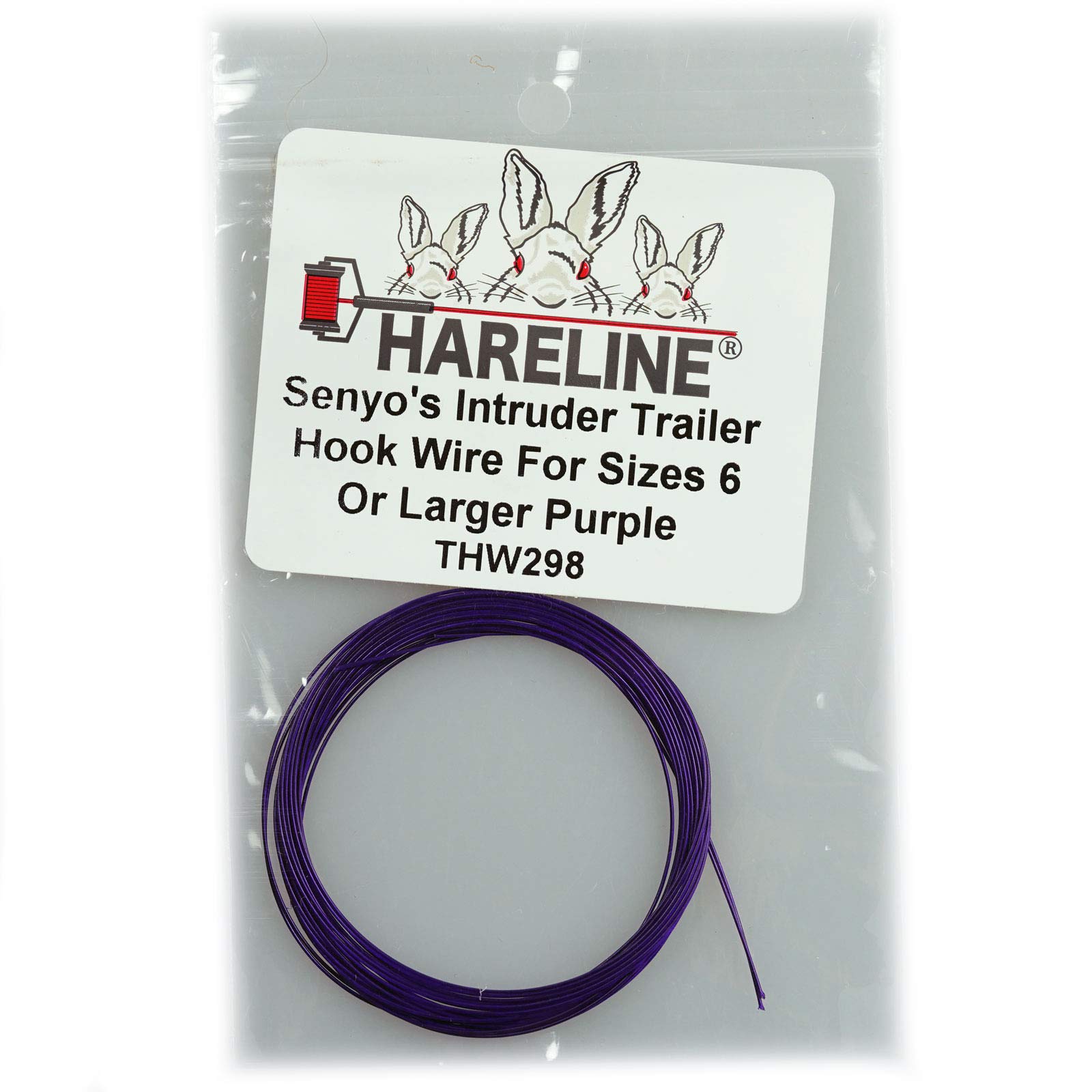 Hareline Fly Tying Senyo's Thin Intruder Trailer Hook Wire - Durable Flexible Wire for Steelhead & Salmon Intruder Flies