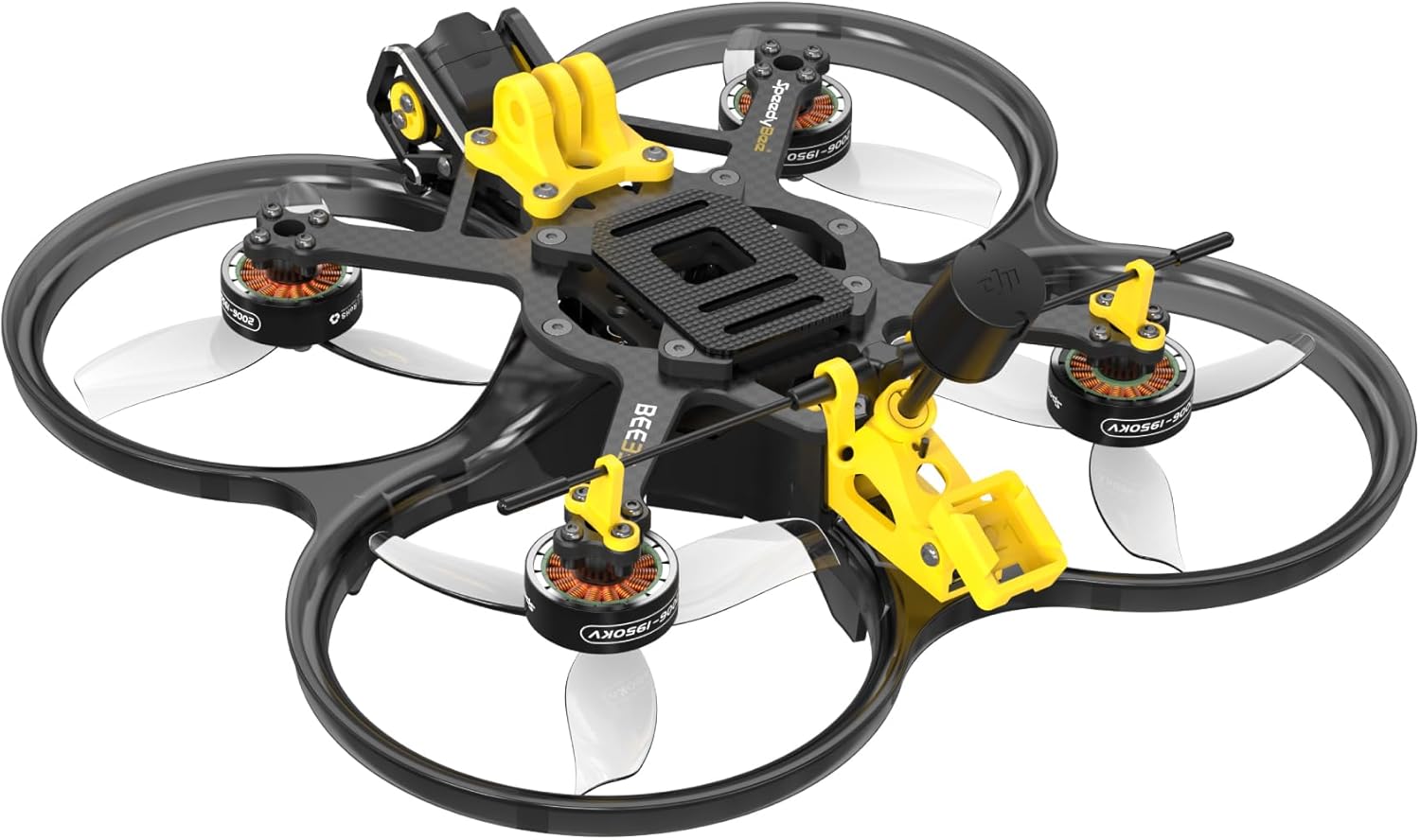 Speedy Bee Bee35 3.5inch Cinewhoop FPV Drone - 4S 6S Frame Kit Compatible with DJI O3 Air Unit FPV VTX,Different Flight Controller Stack