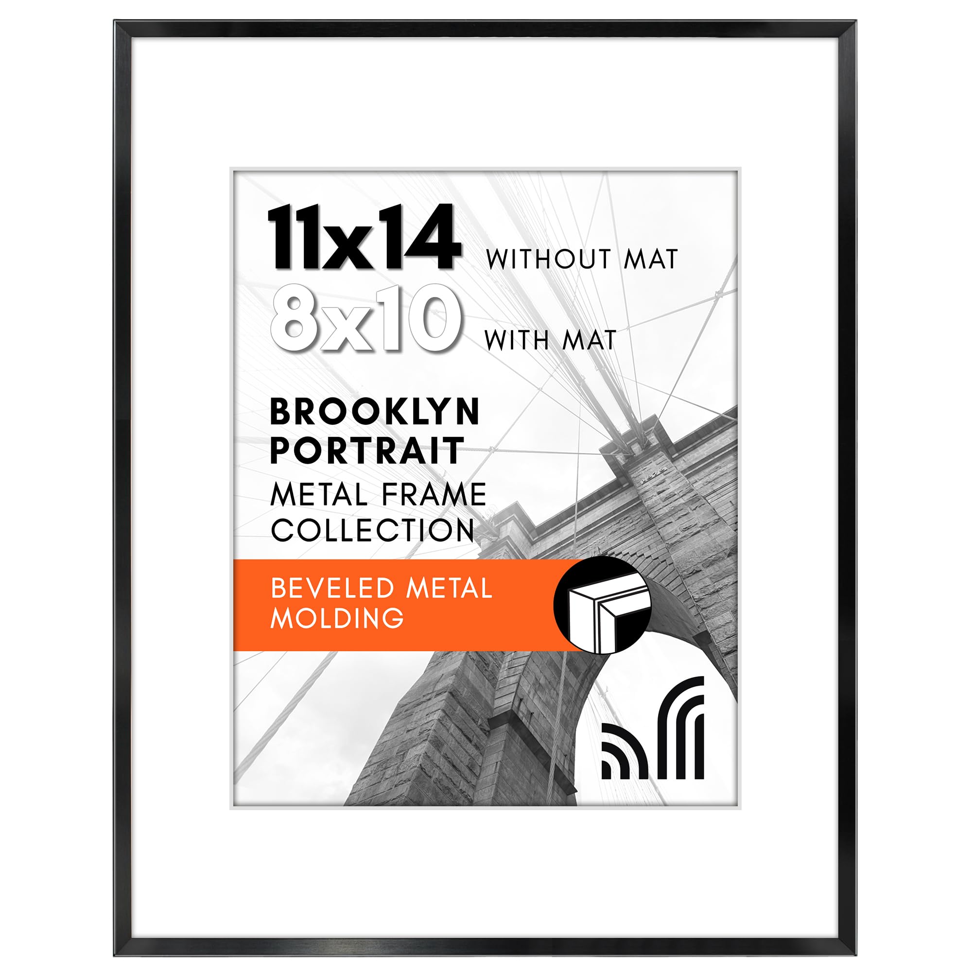 Americanflat 11x14 Metal Picture Frame