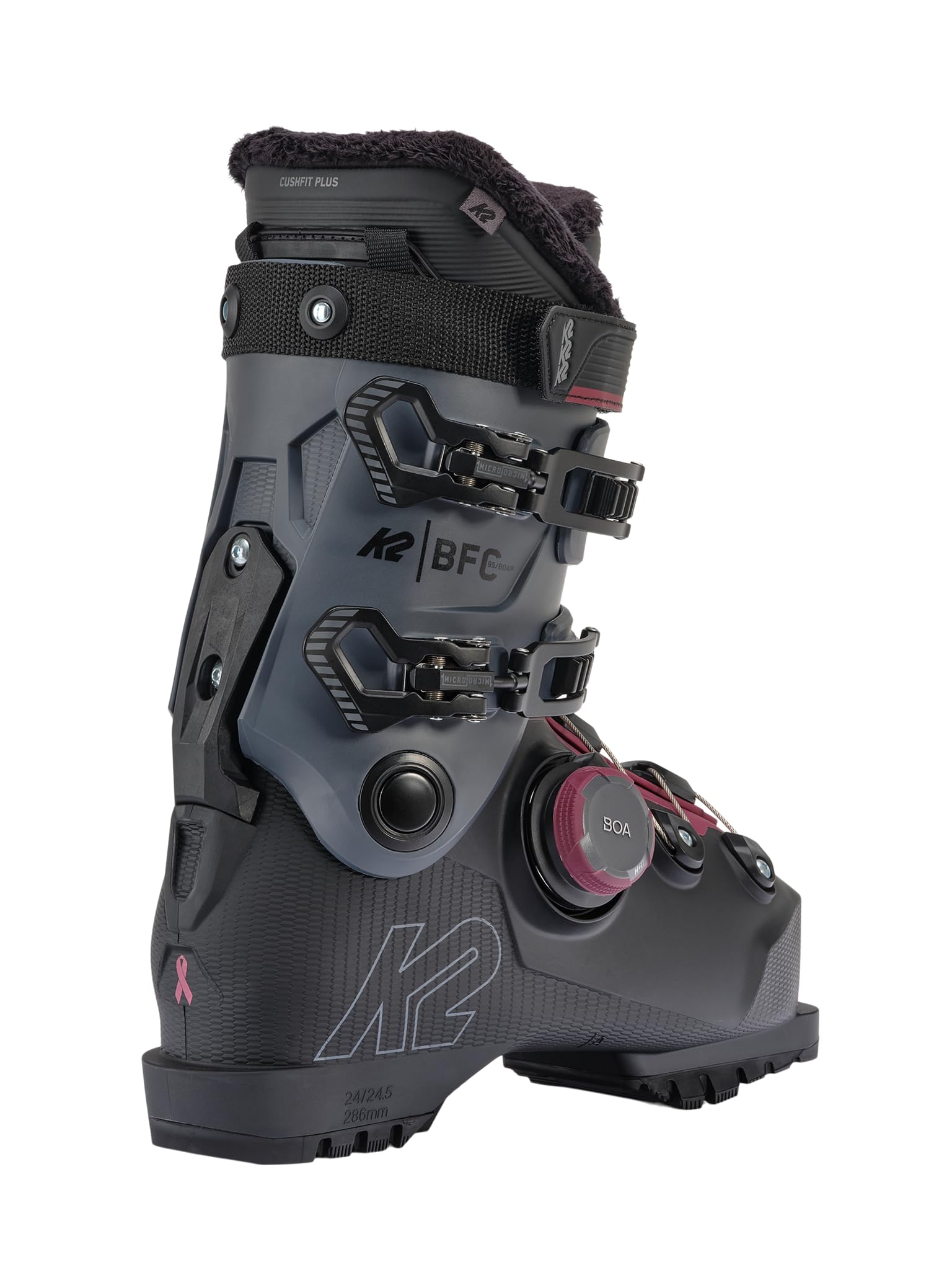 K2 - Chaussures De Ski Bfc 95 Boa W All Mountain Femme - Femme - Taille 90 - Gris